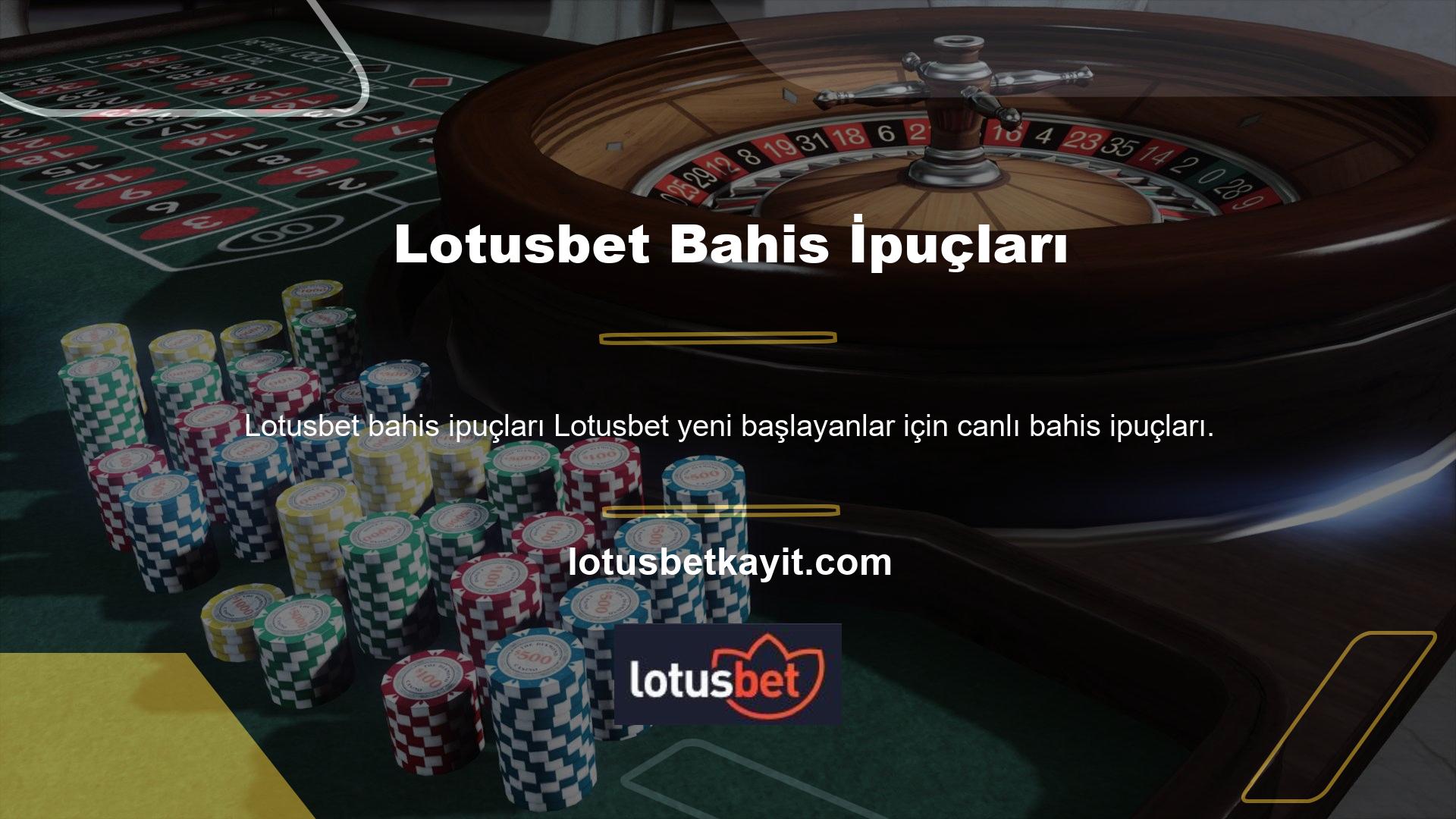 Bahislerden daha fazla para kazanmak istiyorsanız, canlı bahisler gitmenin yoludur
